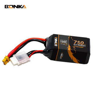 BONKA FPV 750mAh 100C 4S Ultra Series Racing LiPo